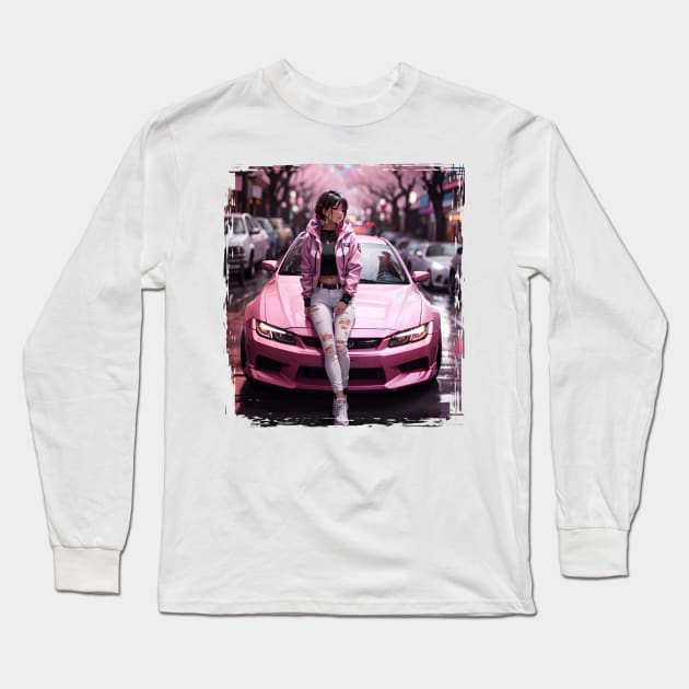 Fast and Furious girl Long Sleeve T-Shirt by Tiago Augusto